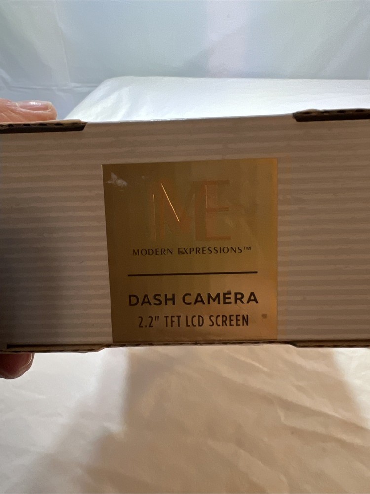 Modern Expressions Dash Camera 2.2” TFT LCD Screen New Open Box