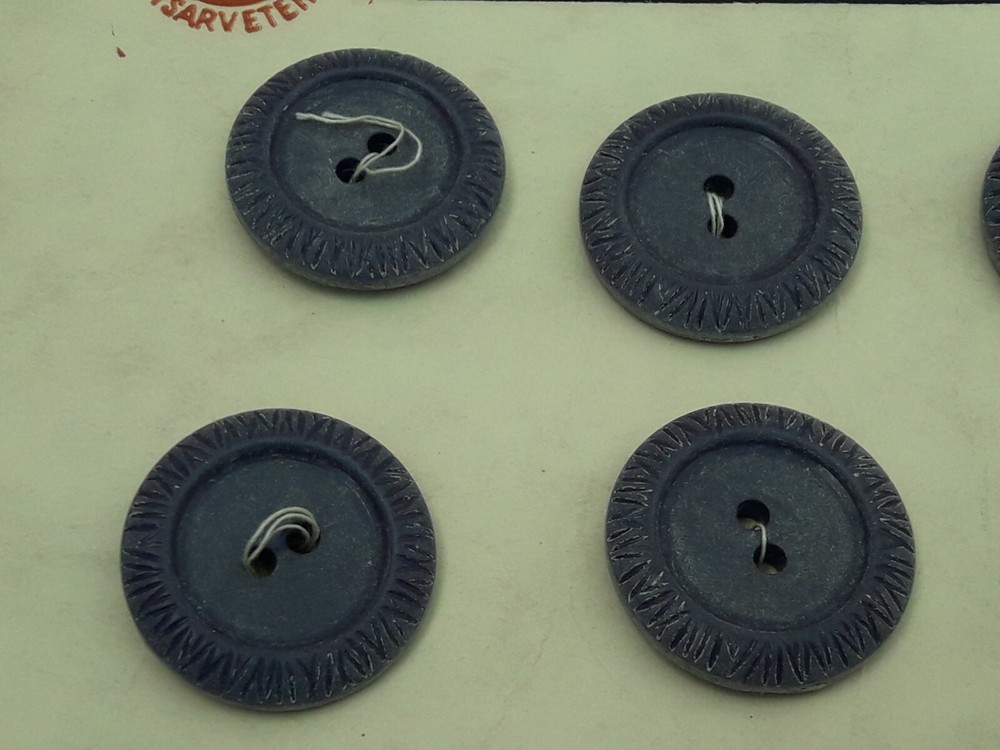 Six Sets Soviet Vintage Buttons. USSR Original