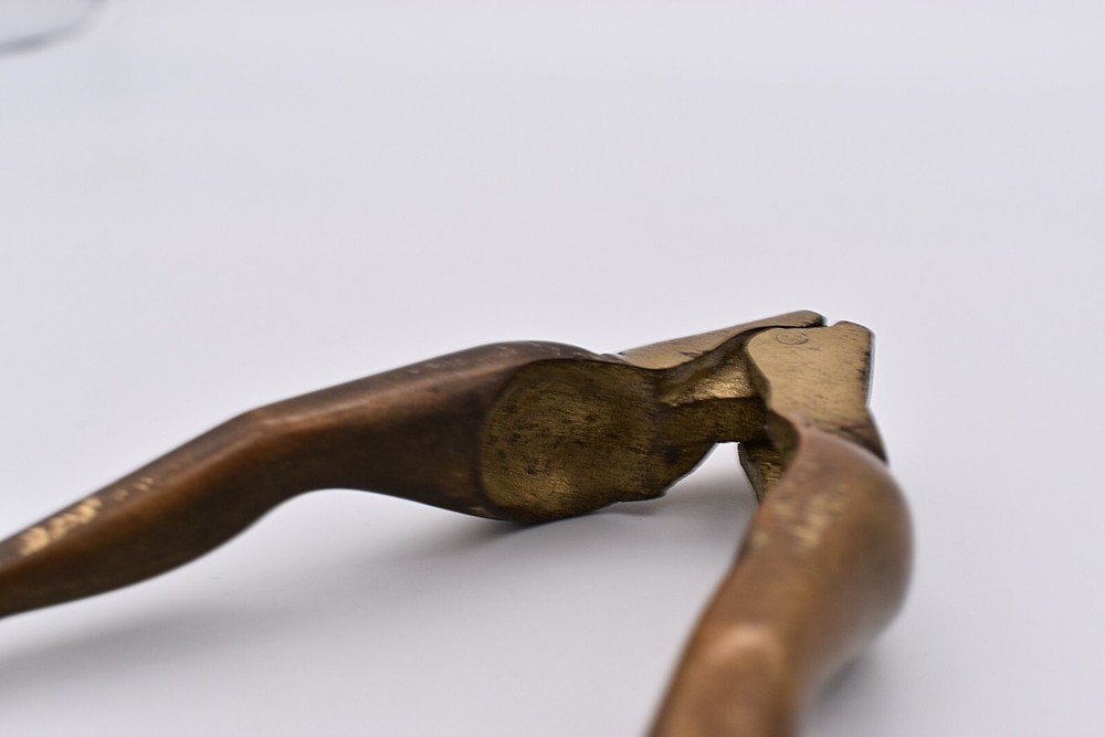 Solid Brass Nutcracker Lady Legs Risque