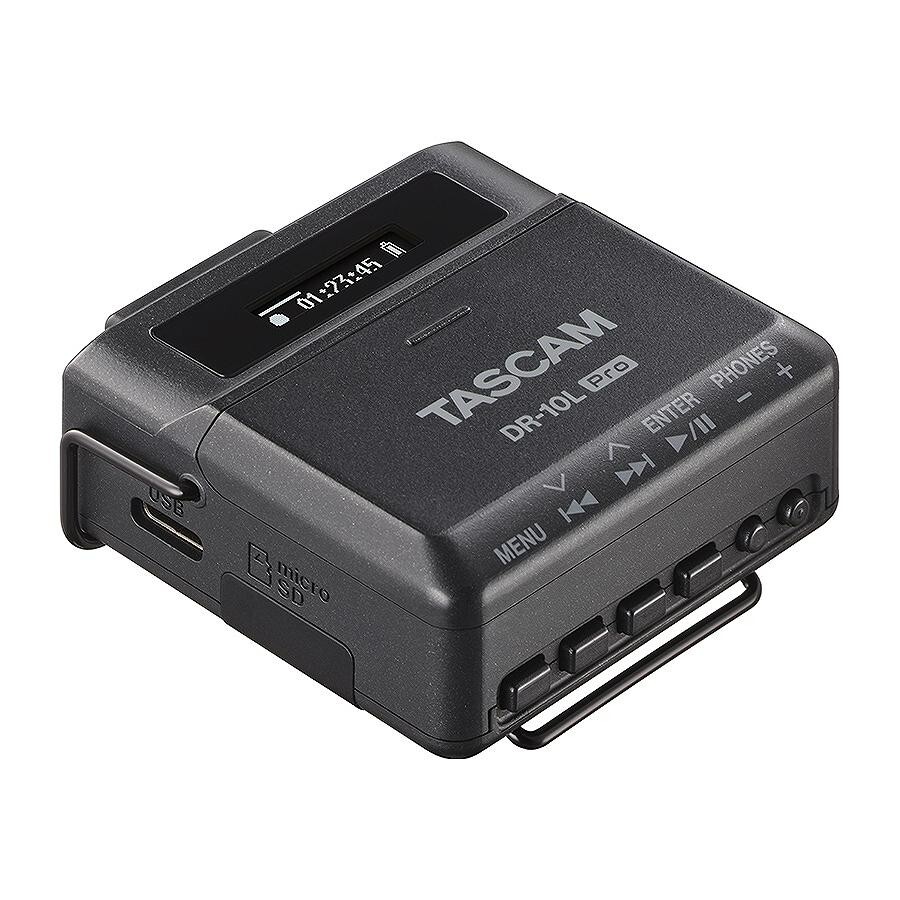 Tascam DR-10L Pro Pin Microphone Field Recorder 32-bit float Recording