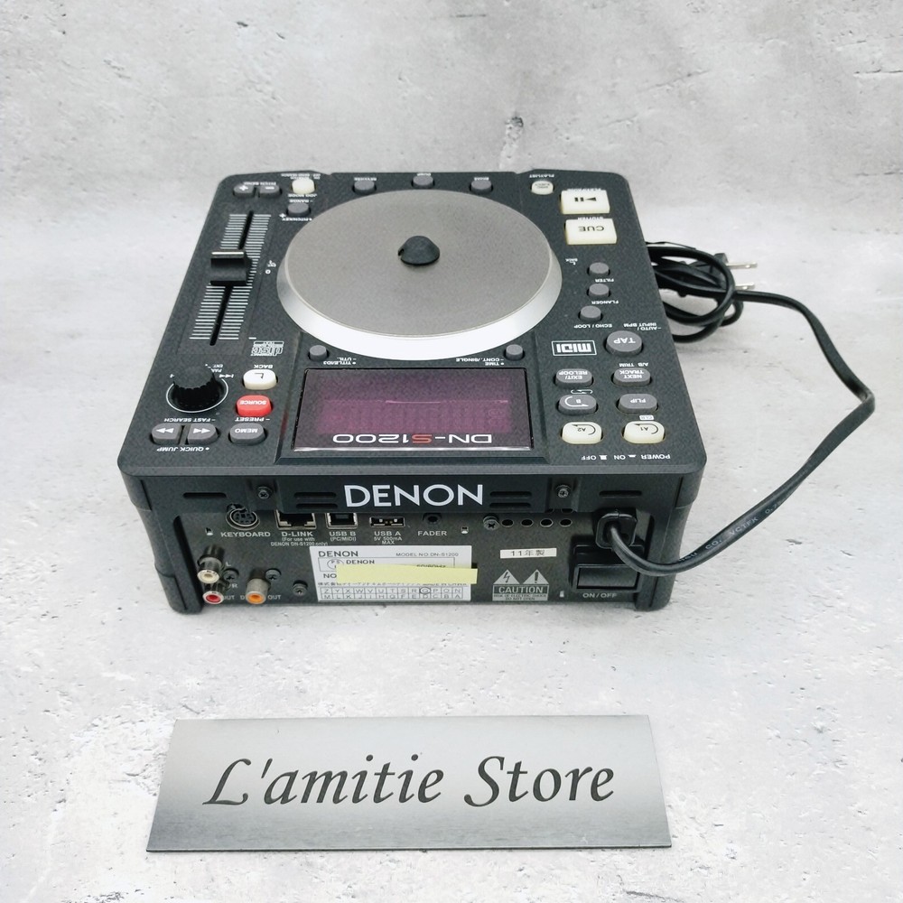 DENON DN-S1200 DJ Multi Player Digital Turntable Controller CD USB DNS1200 Japan