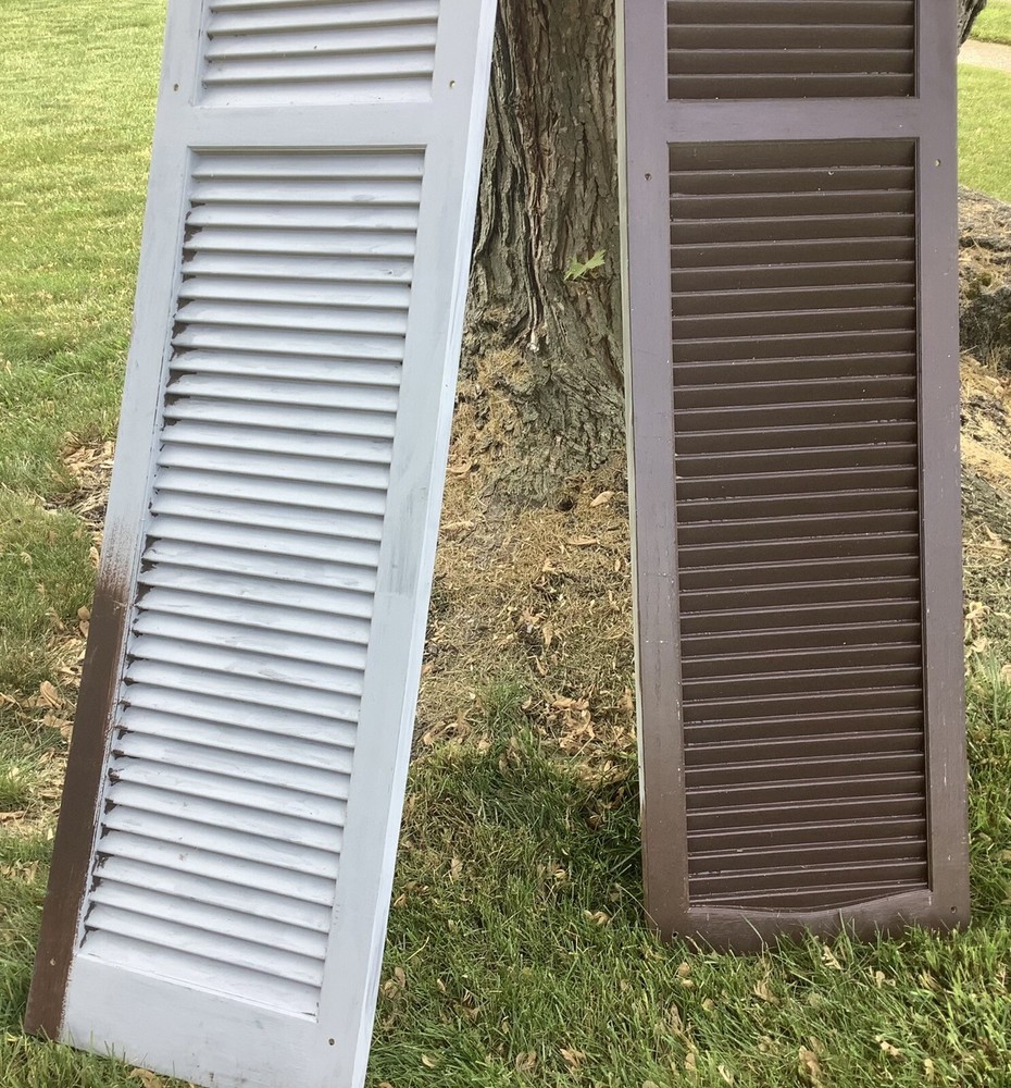 Heavy Resin Outdoor Shutters (2)