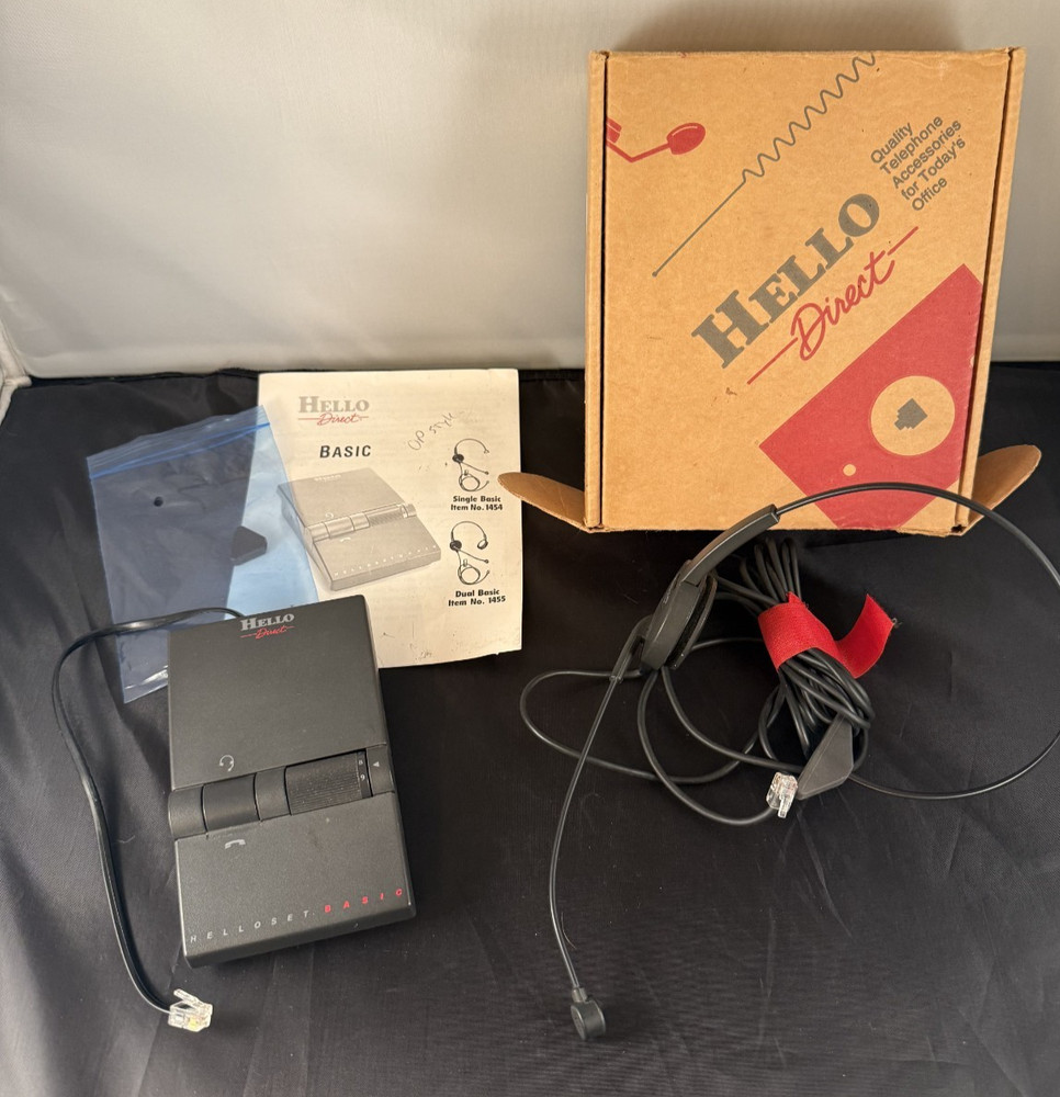 Hello Direct Pro headset amplifier 1473
