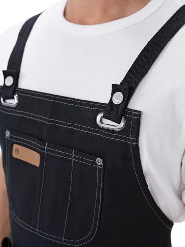 Unisex BBQ Apron, Black, One Size