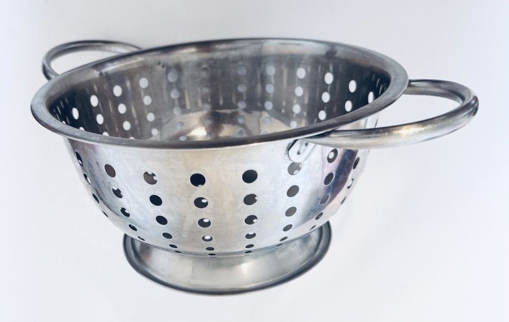 Michael Graves Design Stainless Strainer Colander Footed Handled