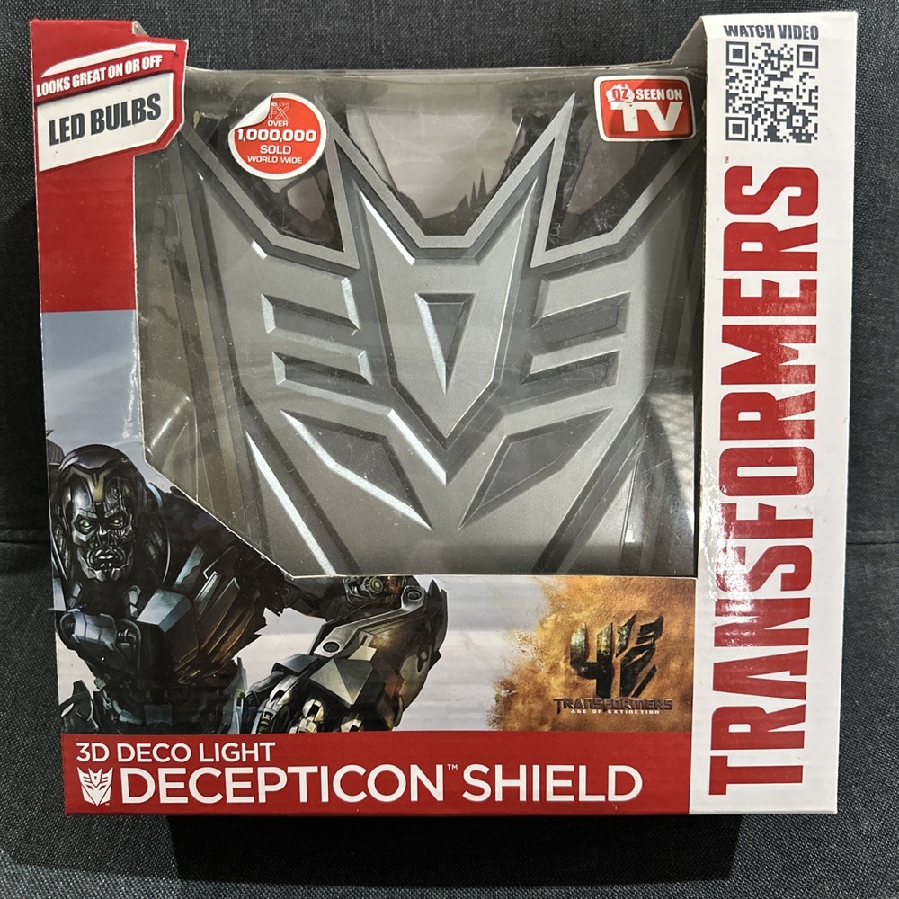 3D Light FX - Transformers 3d Deco Light Decepticon Sheild