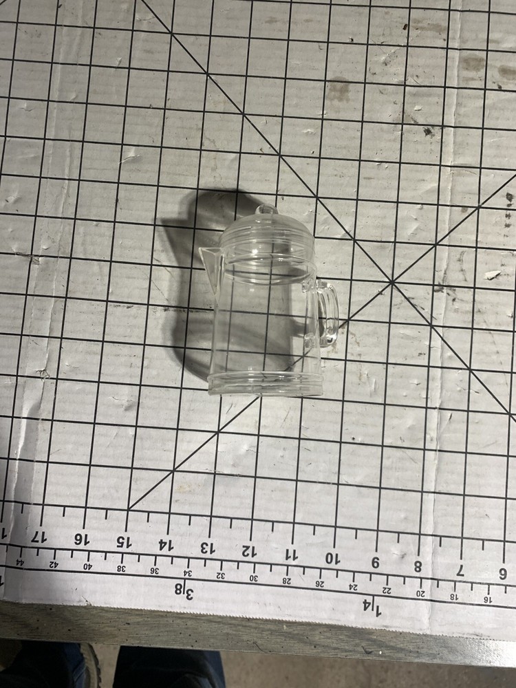 Clear Plastic Toy? Kitchen Creamer Liquid Container B366