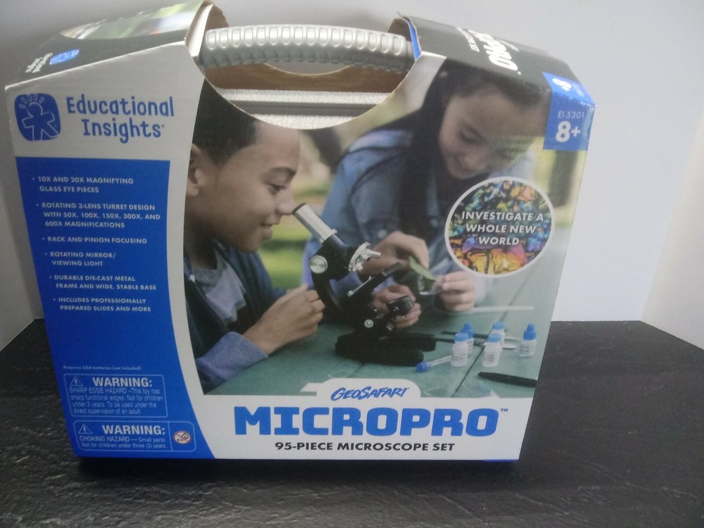 Geo Safari Micropro 95 Pc Microscope Set EI-5301