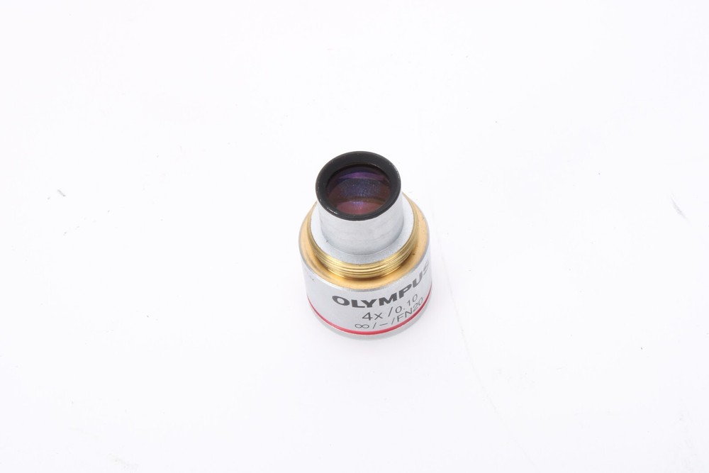 Olympus CX22 PL4x 4x/0.10 infinity/-/FN20 Laboratory Microscope Objective