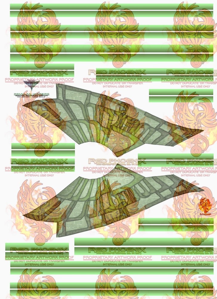 Romulan Warbird 1/2500 Scale Enhanced Detailing Set