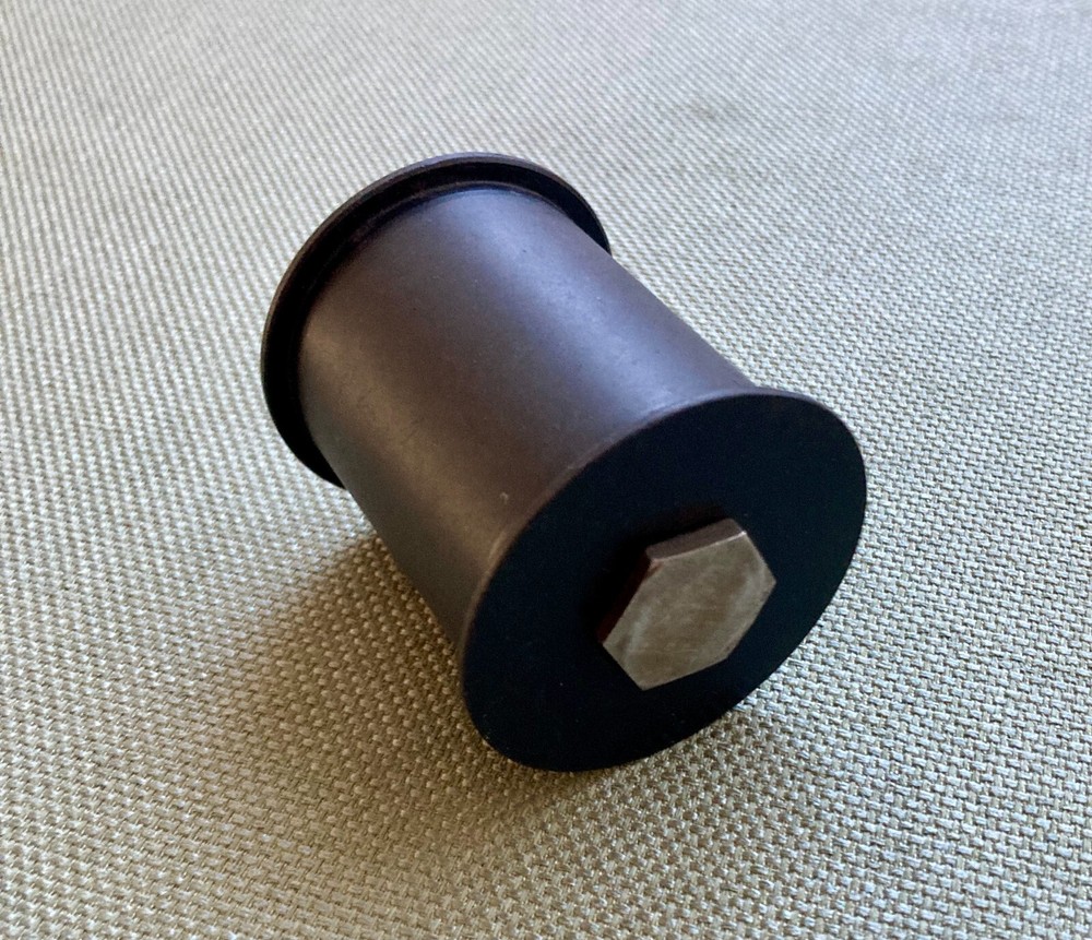 5/8"-11 RH threaded Angle Grinder Drum Attachment for 2" wide Sanding Belts