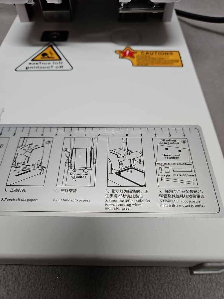 Ralyin Punch Binder Machine (C15)