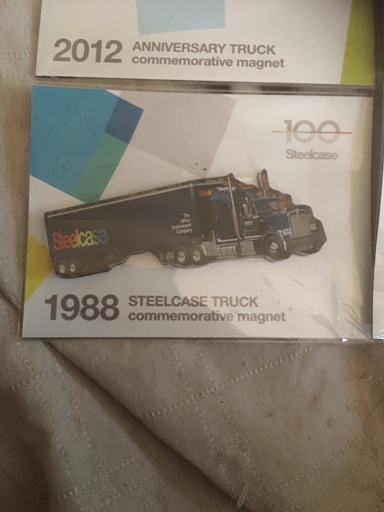 STEELCASE COMMEMORATIVE MAGNETS @ 4