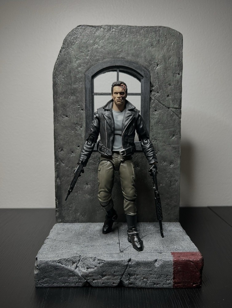 Custom 1/12 scale diorama for 6 inch figures .