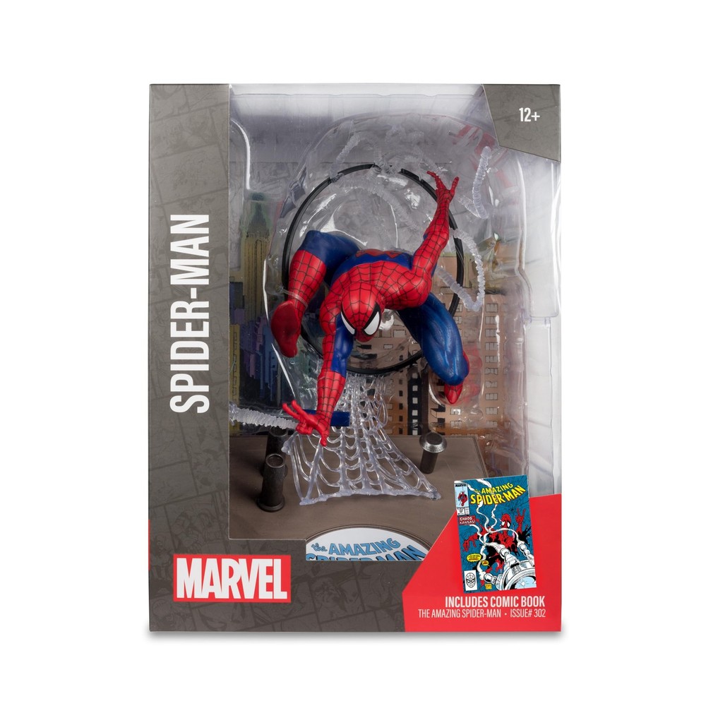 McFarlane Toys - Marvel Spider-Man 1:6th Scale Posed 1:6 scale, Multicolor