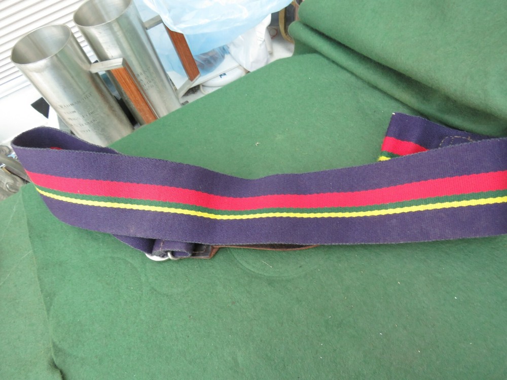 BRITISH 'ROYAL MARINES' STABLE BELT 30" - 34"