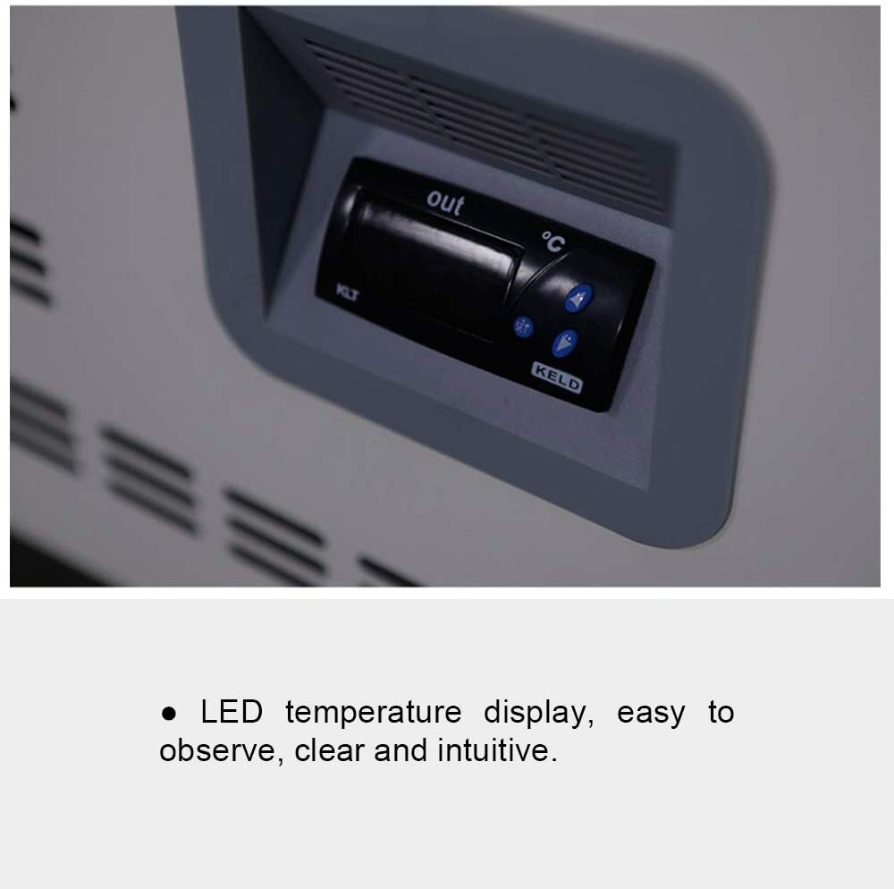 -86℃ Ultra-Low Temperature Freezer 58L Lab Freezer -112 ℉ Samples Flash Freezer