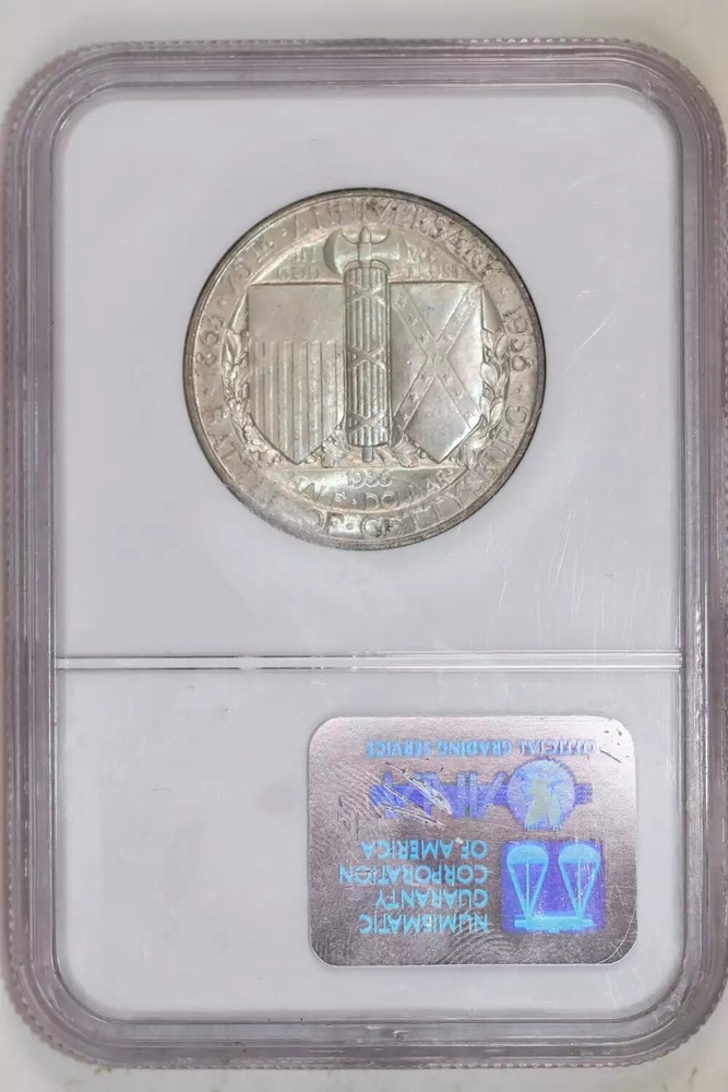 1936 GETTYSBURG SILVER COMMEMORATIVE HALF DOLLAR NGC MS65