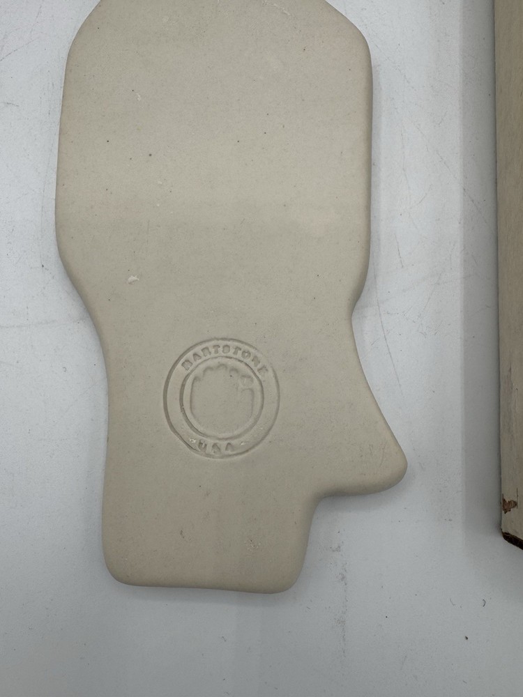 Vtg Hsrtstone Pottery Nutcracker Stonware Cookie Mold