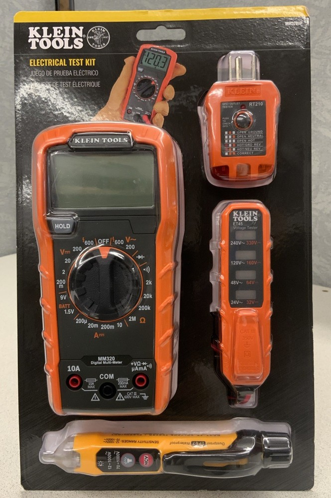 BRAND NEW - Klein Tools (MM320VP) Electrical Testing Kit -