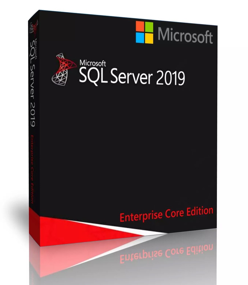 Microsoft SQL Server 2019 Enterprise with 2 Core License, unlimited User CALs