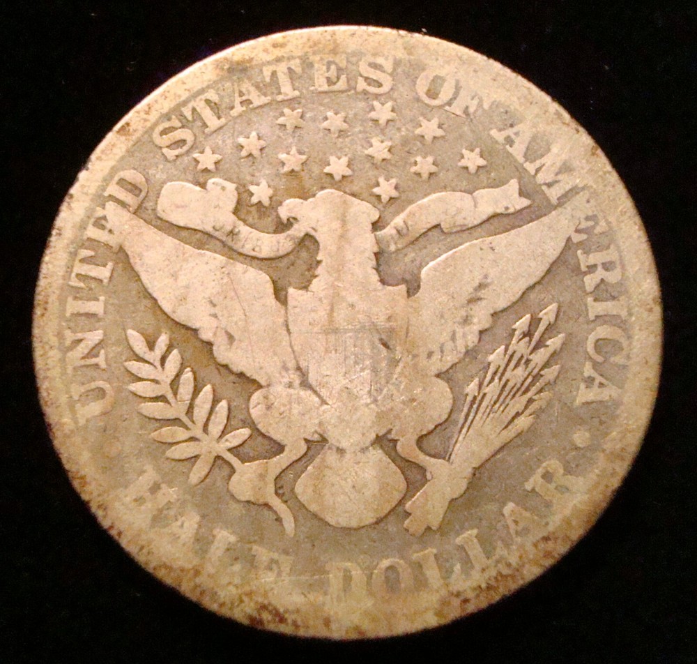 1899 Barber Half dollar