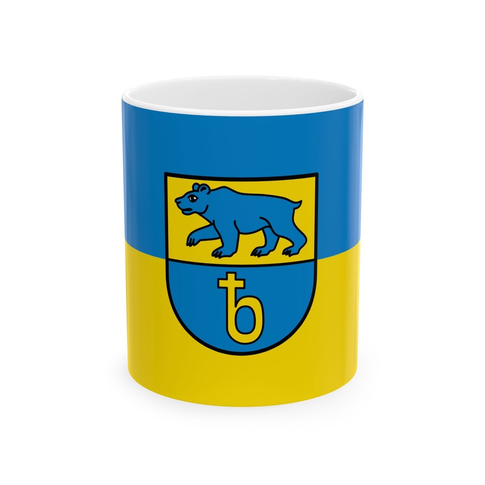 Flagge Baerenthal (Germany) White Coffee Mug