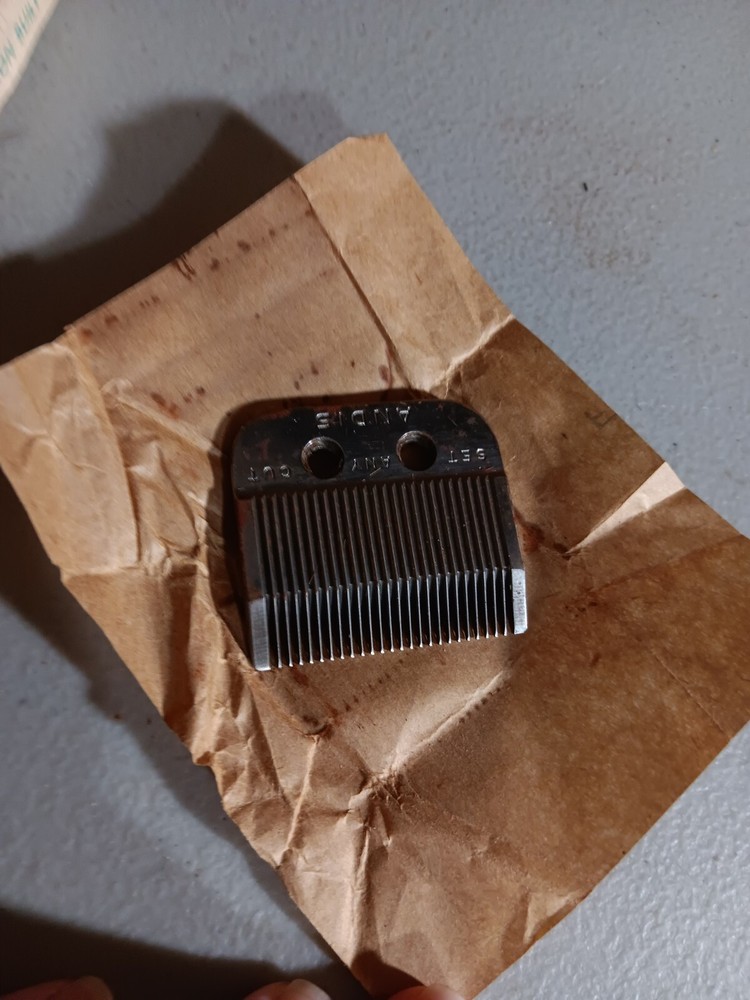 Vintage Andis Clipper Blade In Box