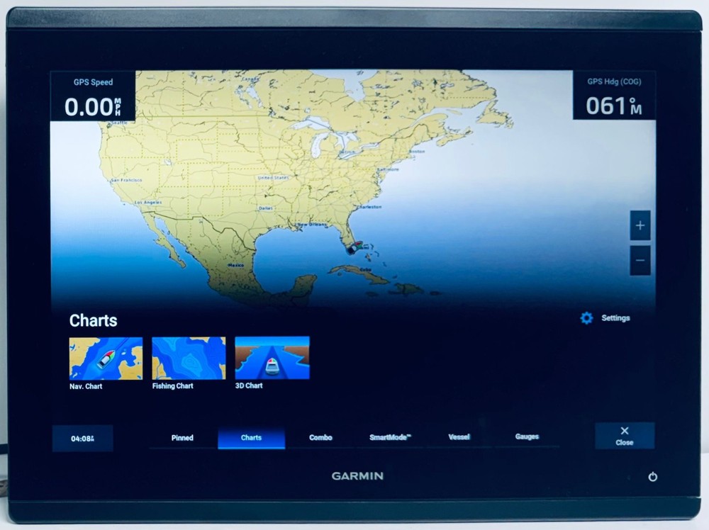 Garmin GPSMAP 8617 Premium Full HD Touchscreen Chartplotter Display
