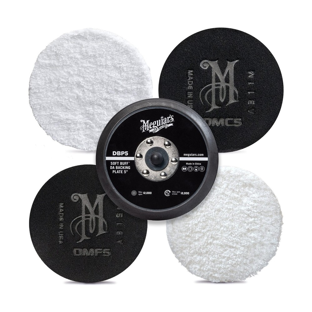Meguiar's DA Microfiber Correction System 5" Starter Kit, Complete ... Fast Ship