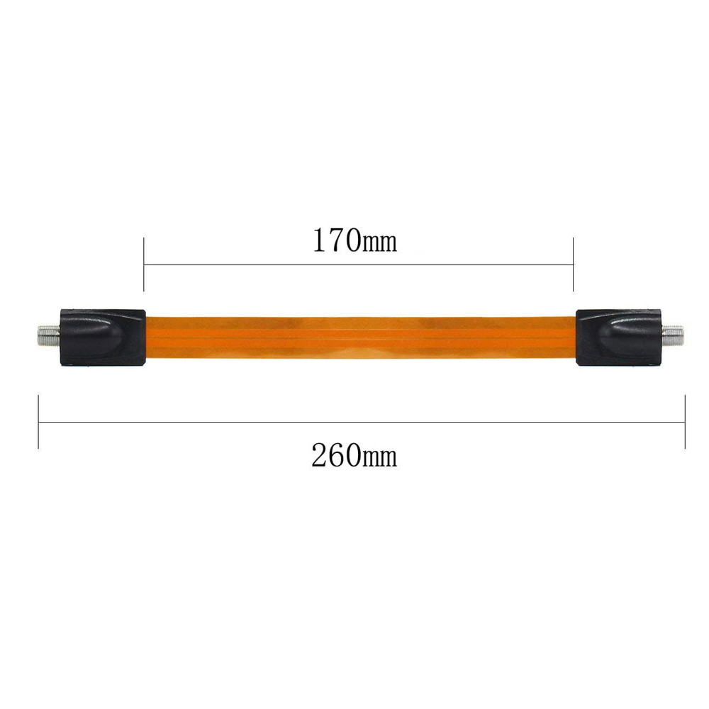 Flat Coaxial Cable for Windows Ghost Wire Ultra-Thin Soft Window Cable