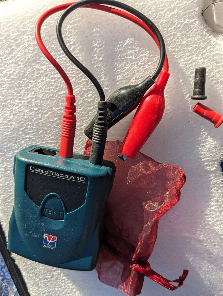 Network Pro: Cat 5/6 Termination Tool Kit Quick Cat Pro w/ LAN Tester, Tracker