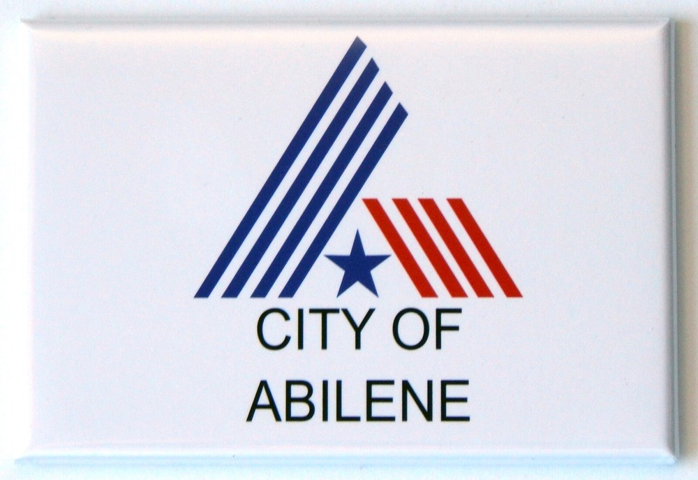 Flag of Abilene Texas FRIDGE MAGNET