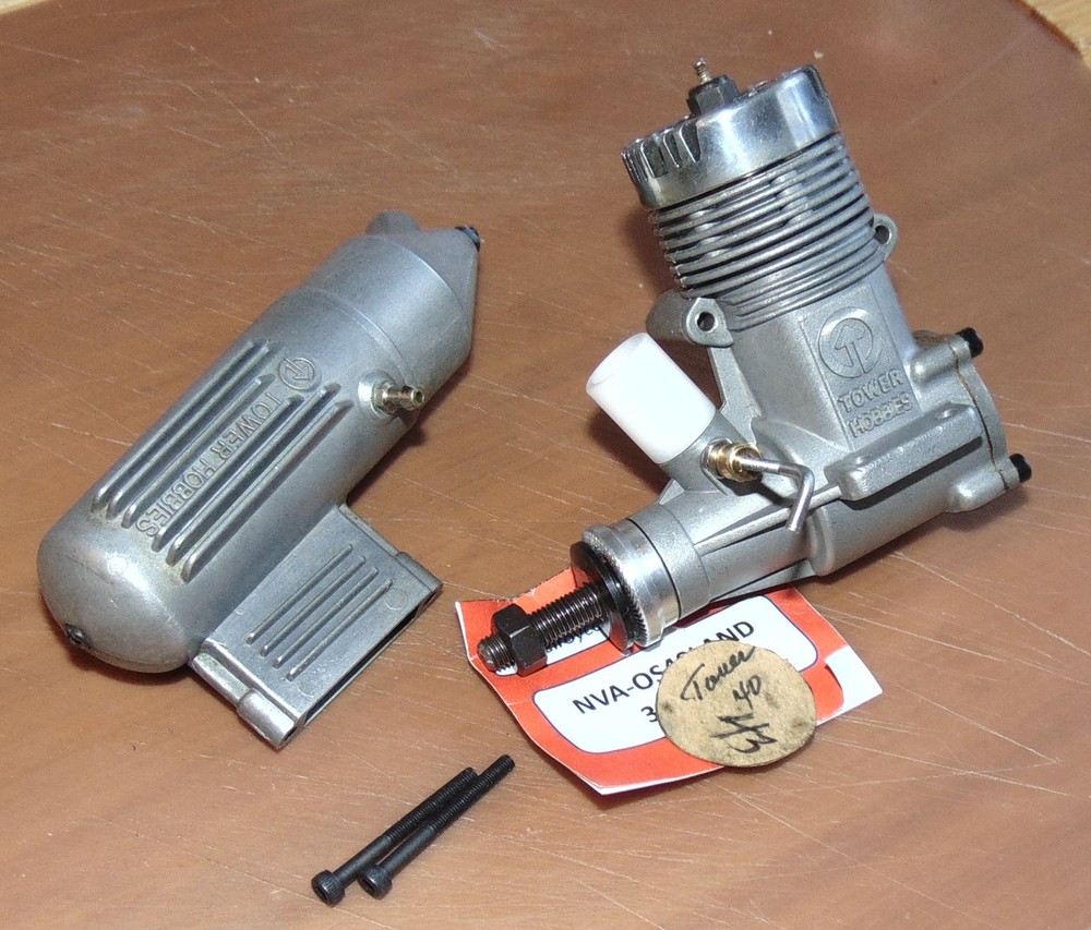 Tower Hobbies ABC 40 CL Stunt Model Airplane Engine, Nice ..