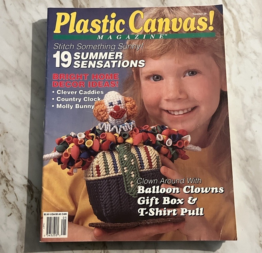 (12) Plastic Canvas Magazines 1989-1998
