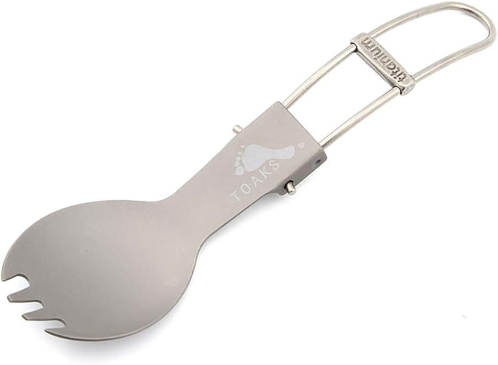Titanium Folding Spork
