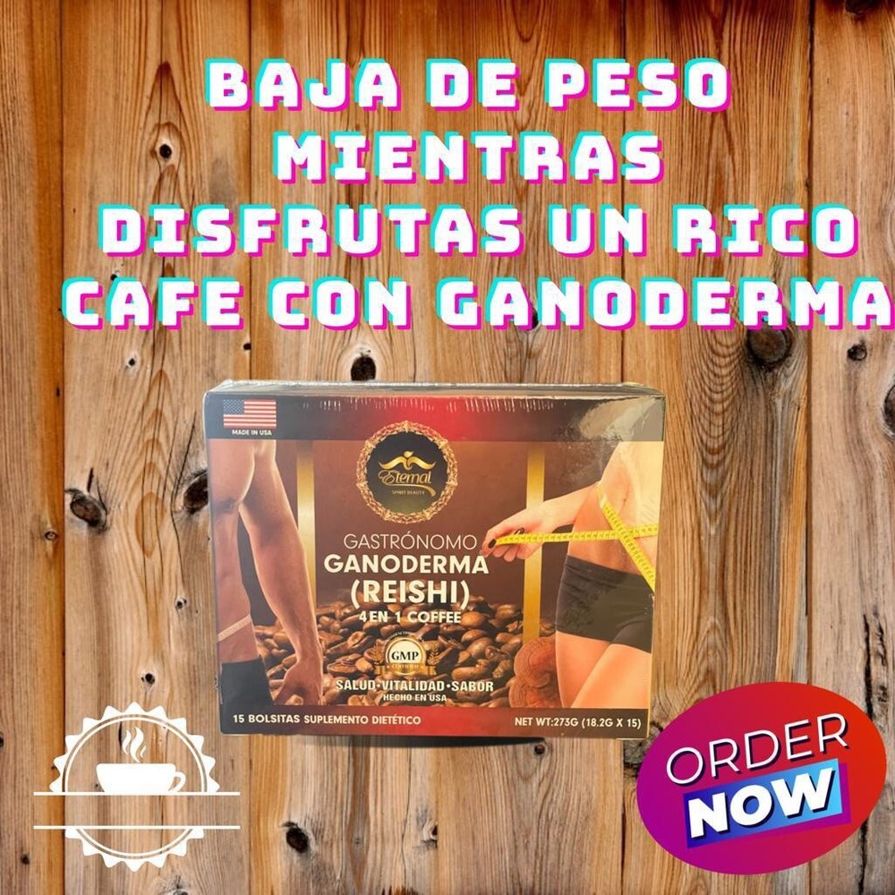 Cafe con Ganoderma Reishi 4 En 1 Asian DE ETERNAL