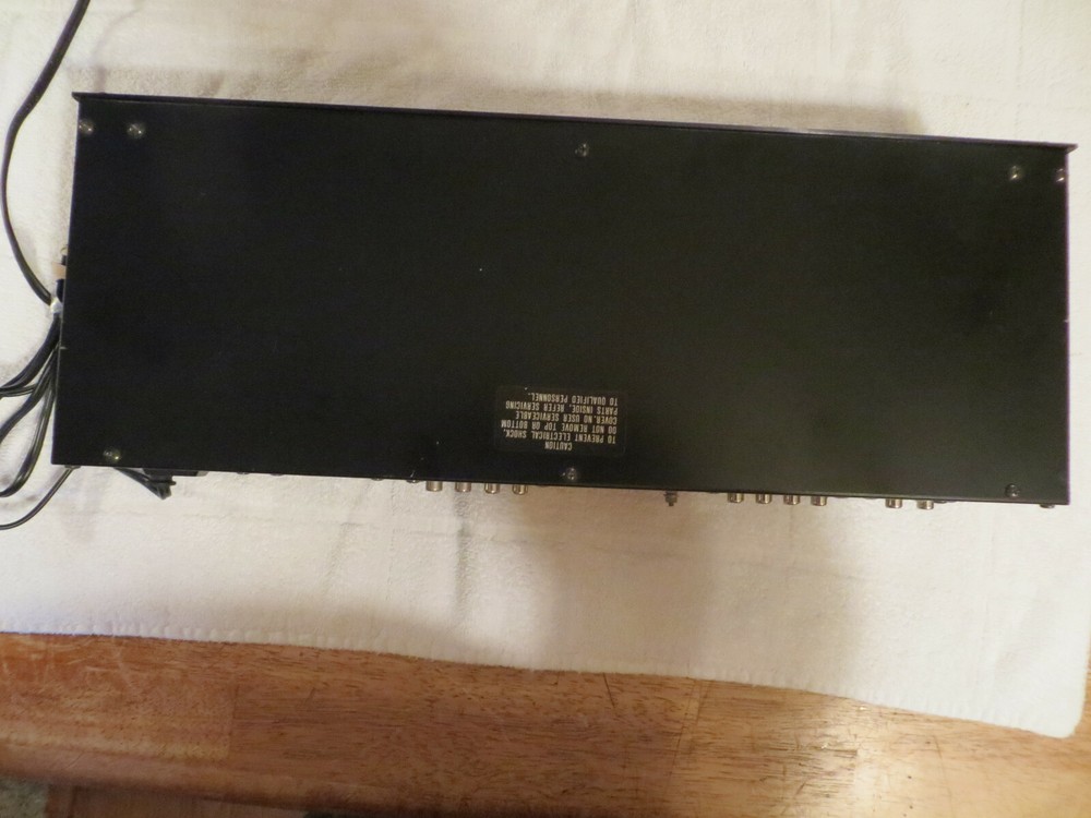 NUMARK EQ 2450 10 BAND STEREO FREQUENCY EQUALIZER,