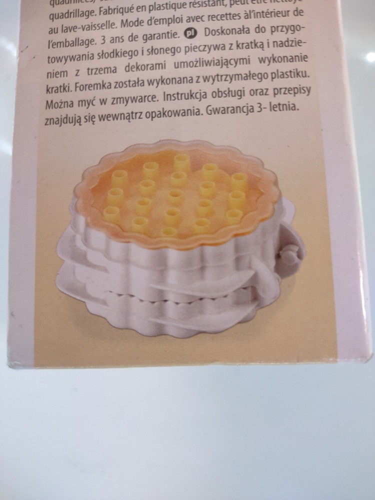 Tescoma 4 Inch Pie Maker - Best Unique Pie Stuffer - 3 Lattice Patterned Cutters