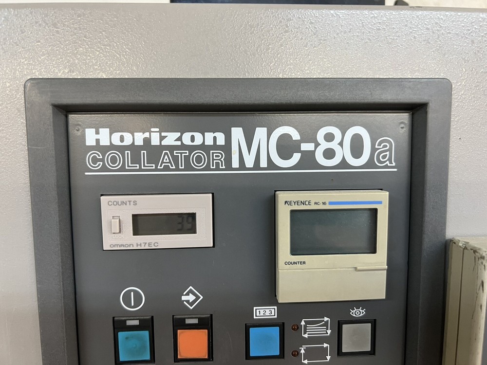 Horizon Collator System Stacker Twin Tower MC-80M