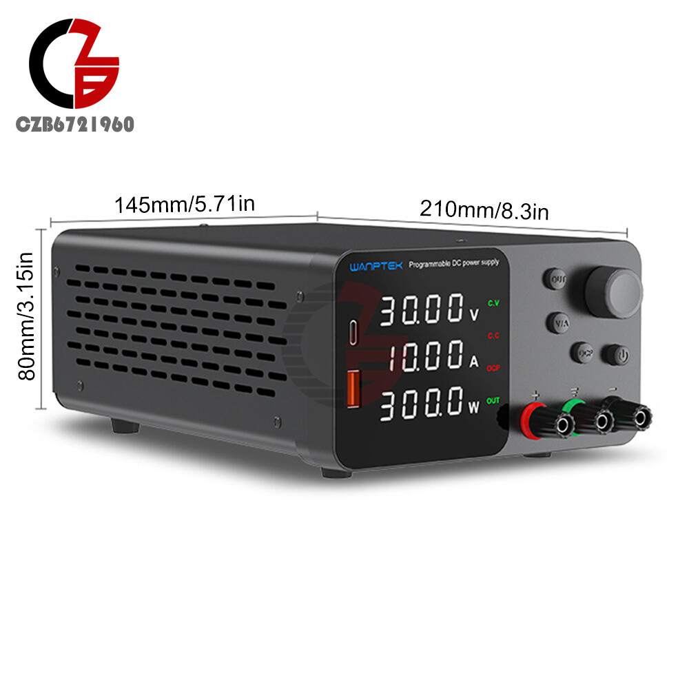 High Accuracy Adjustable DC Power Supply Bench Power Source Voltage Regulator