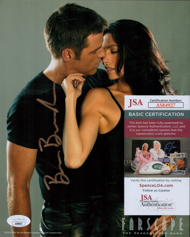 Ben Browder Autograph JSA Cert Number AS84927
