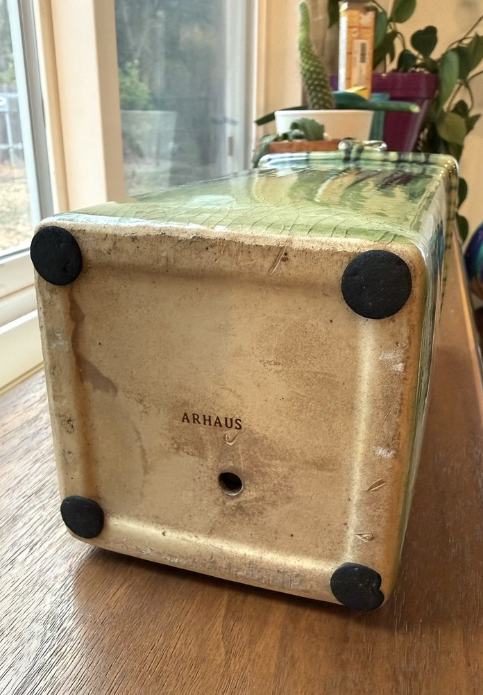 Arhaus Ceramic Drip Wall Vase/Planter