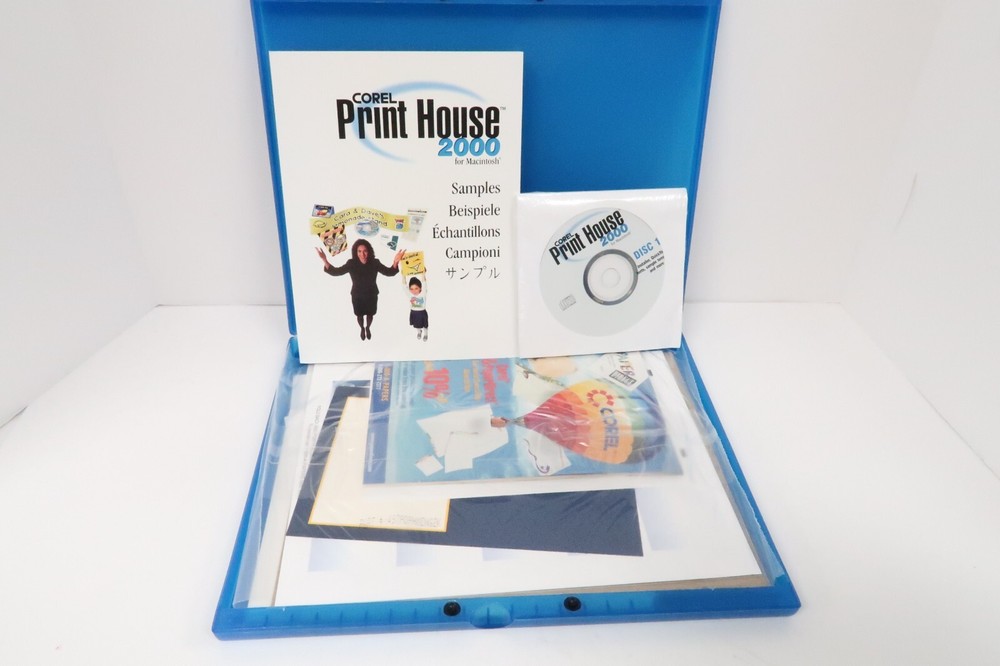 COREL PRINT HOUSE 2000 SOFTWARE FOR MACINTOSH