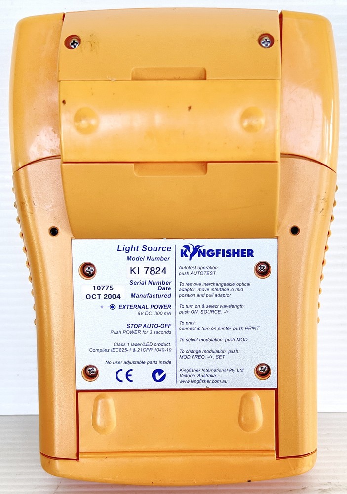 Kingfisher KI7824 Optical Fiber 4-Wavelength Single/Multi Light Source