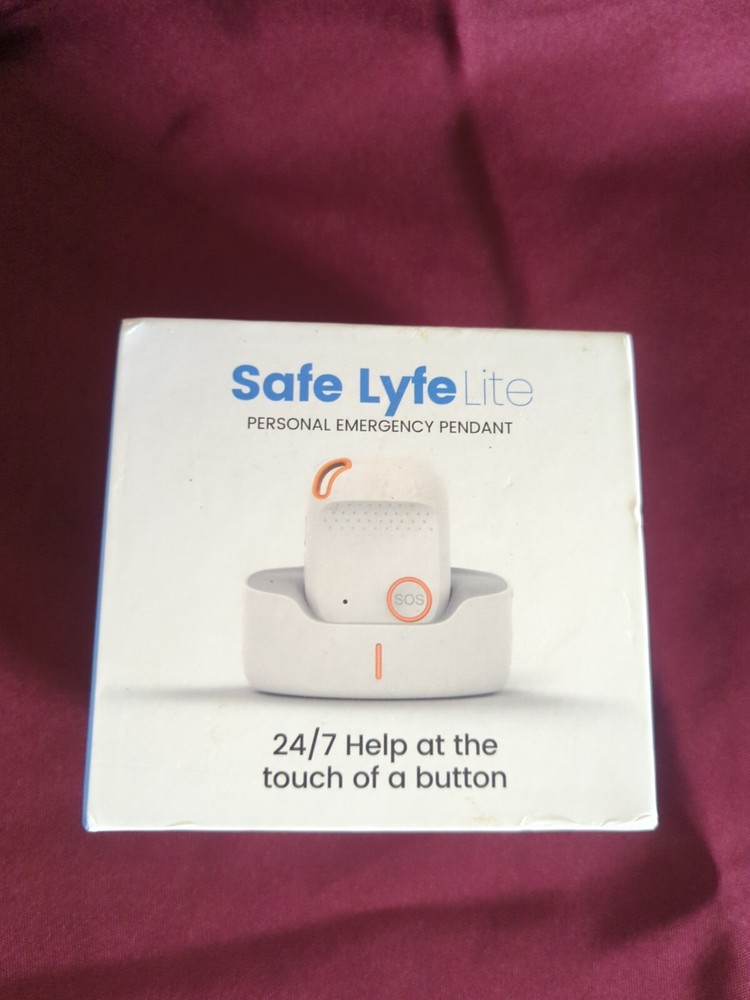 Safe Lyfe Lite personal emergency pendant EV04-US White