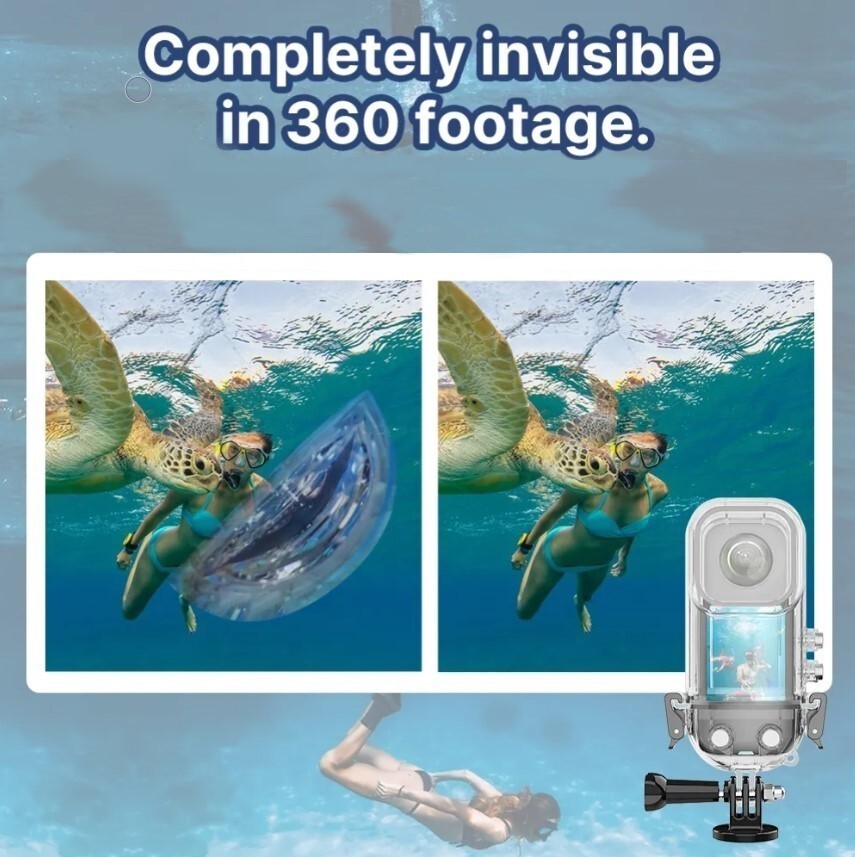 Invisible Super Dive Case for Insta360 X3