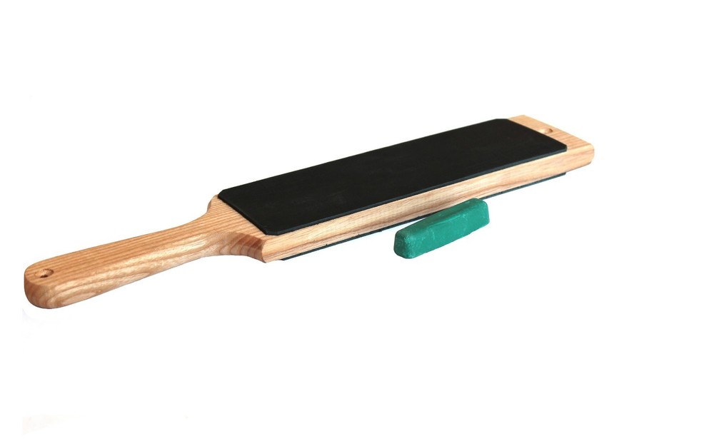 Leather Paddle Strop Dual-Sided Paddle Strop Leather Strop Sharpening Tools TOP