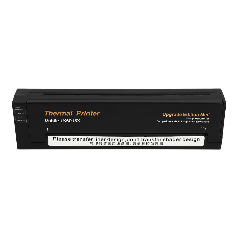A4 Printer Portable Tabletop Thermal Printer Electric Printing Transfer Machine