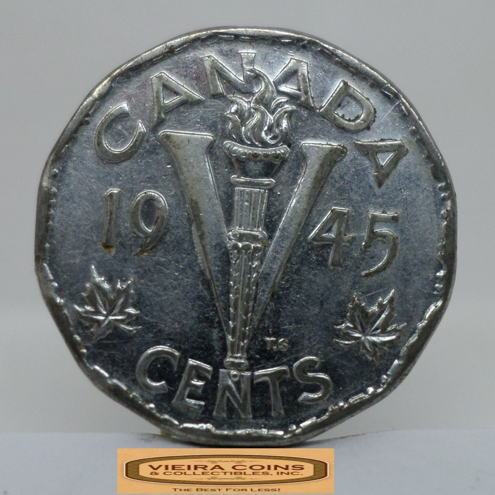 1945 Canada 5 Cents - #C56027NQ